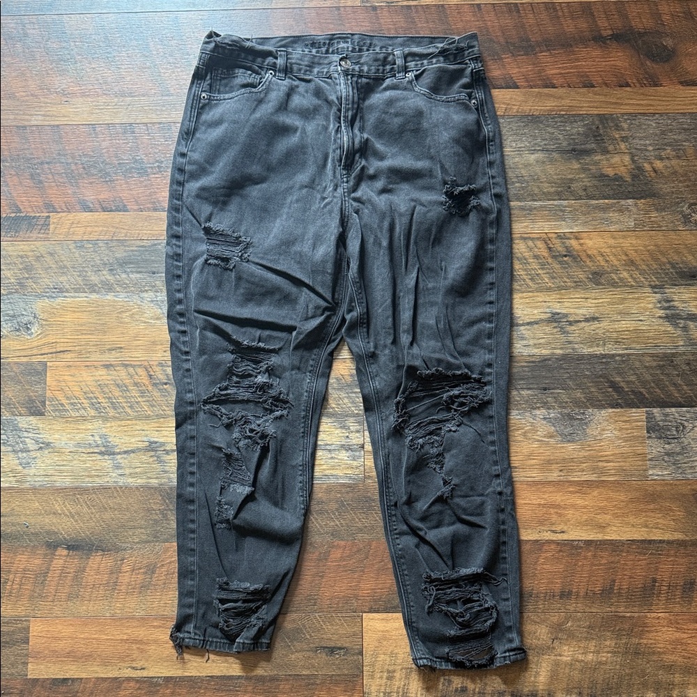 American Eagle Outfitters Black High Rise Jeans